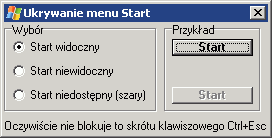 Zrzut z programu